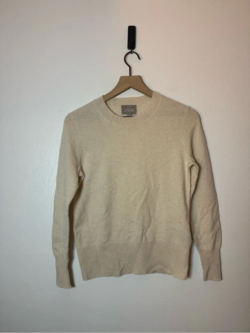 J. Crew Cashmere classic-fit crewneck sweater